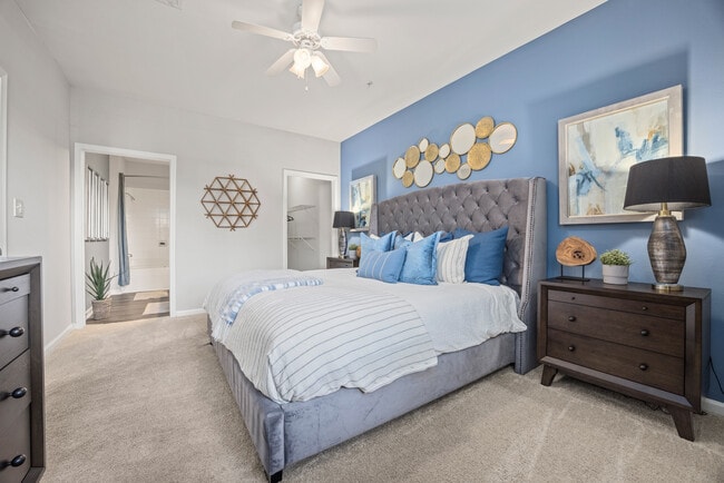 Newly Renovated Apartments & Townhomes - Master Bedroom - Highlands At Alexander Pointe