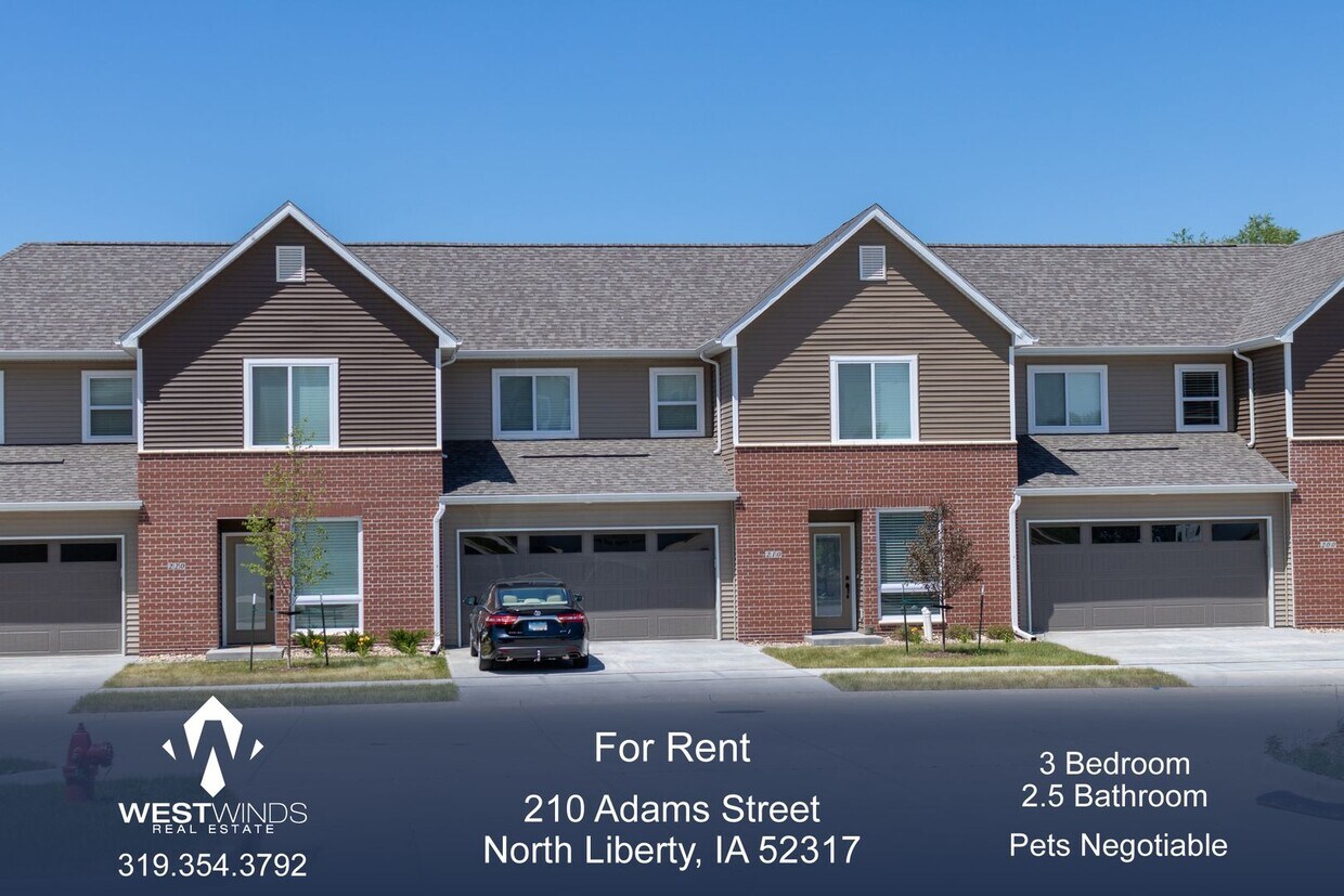 2,100 3 Bedroom, 2.5 Bathroom Apartment... House Rental in North