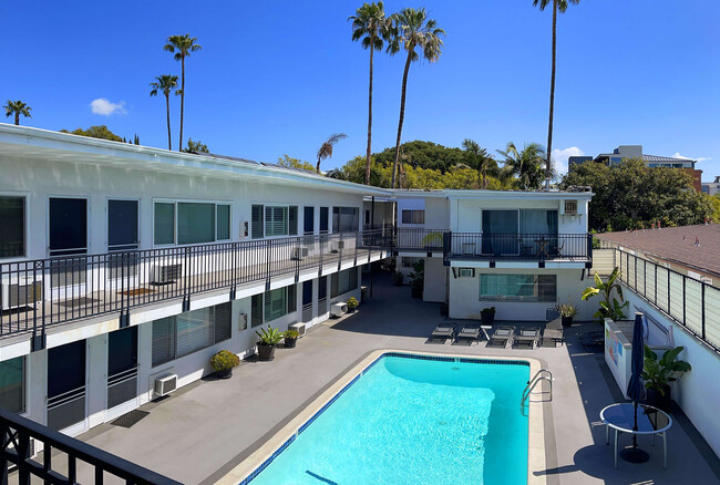 Pool view from condo - 1255 N HARPER Ave