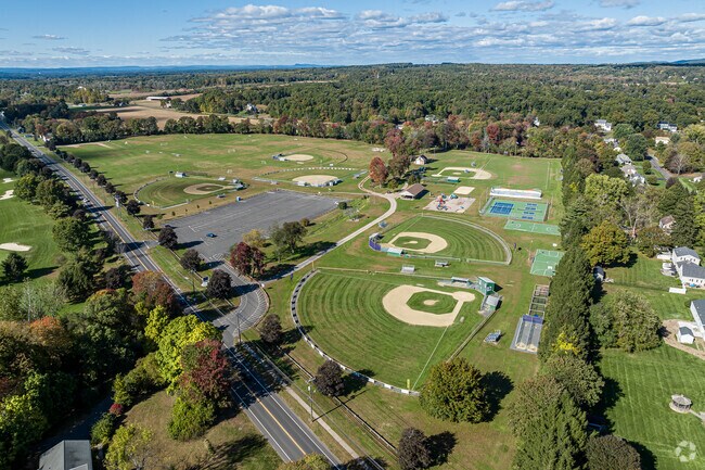 Robert Tedford Memorial Park in Ellington has several sports fields for the town's residents to