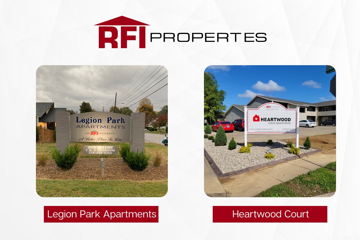 Legion Park & Heartwood Court Apartments 405 W Legion Blvd Owensboro
