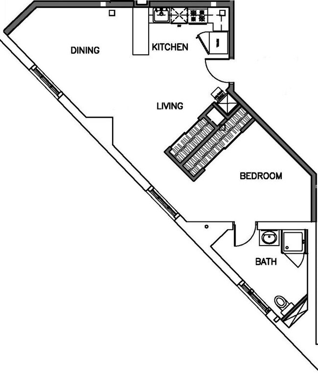 Foto del interior - The Standart Lofts