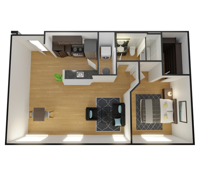 Foto del interior - Alpine Studios