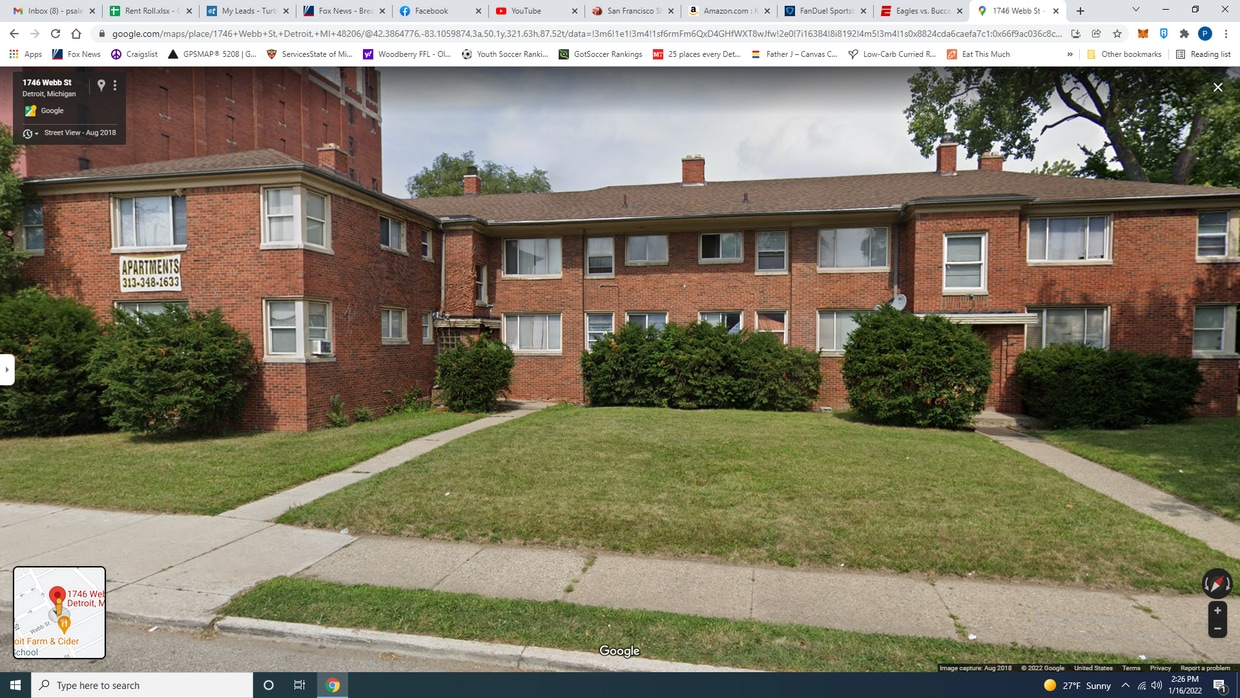 1760 b St Unit 203, Detroit, MI 48206 Apartments in Detroit, MI