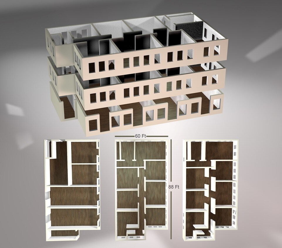 Proposed Rendering - 301-307 W Spruce St