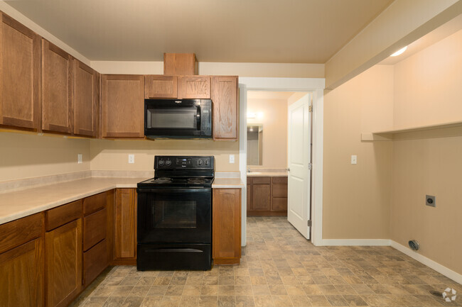 1BR, 1BA - 709SF - Kitchen - Basalt Ridge Apartments