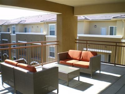 Balcony - Harbor Grove Senior Apartments: 55 Plus Only