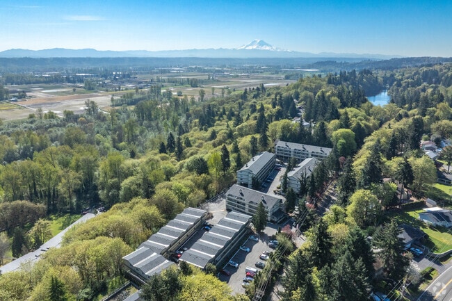 Aerial Context - Swiss Gables Apartment Homes