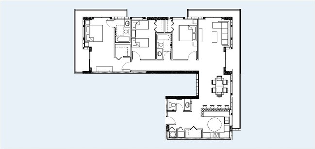 3BR/2.5BA - Ponce Entrance