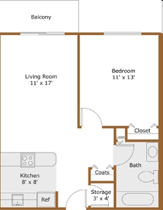 1BR/1BA - Oakland Park Towers II