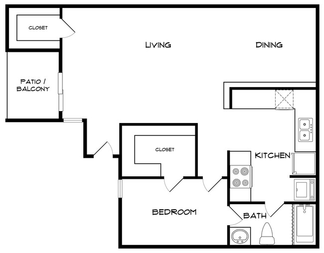 Foto del interior - Santa Fe Apartments