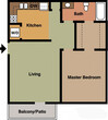 1 Bedroom 1 Bath Aspen Village