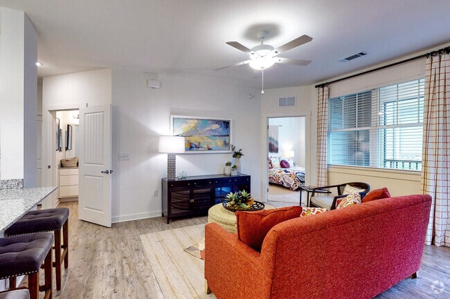 2BR, 2BA - 1062 SF - Mystic Bluff Apartments
