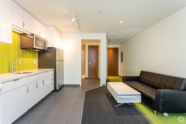 Studio-350SF - Carey Building - Downtown Ithaca Apartments