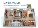 Two Bedroom Upper Middle