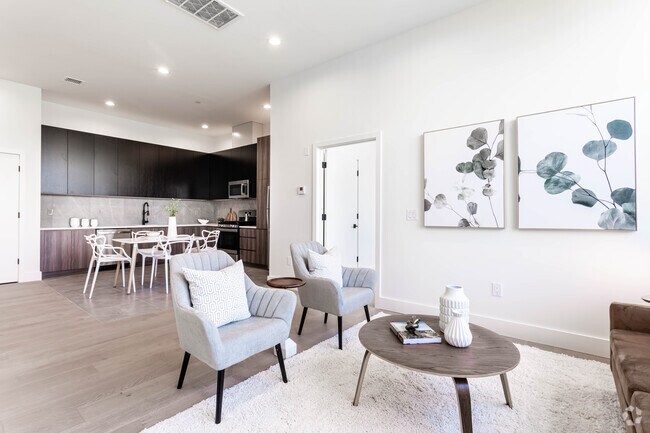 Sala de estar - Central Flats