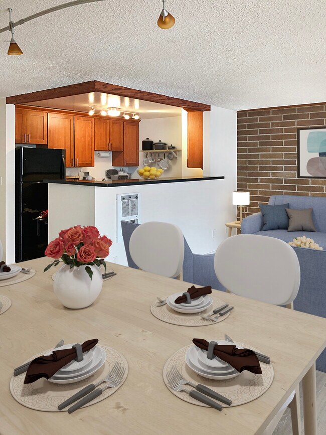 Dining Room View to Living Room and Kitchen - 9500 Rainier Ave S