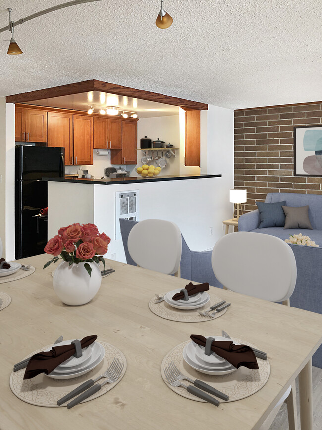Dining Room View to Living Room and Kitchen - 9500 Rainier Ave S