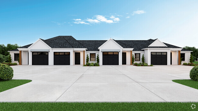 Rendering Picture of a 4 Plex - Legacy Park Townhomes