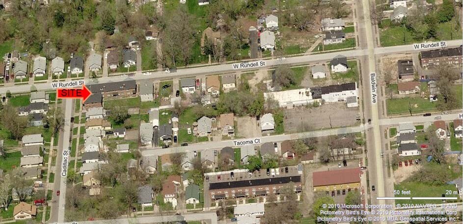 Aerial Photo - Rundell Street Apartments