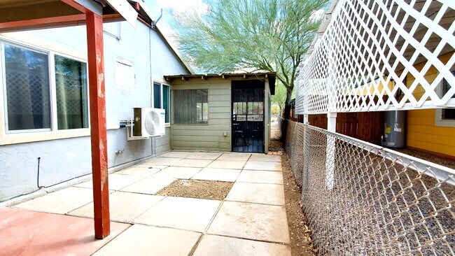 Side yard patio - 575 W Guest House Rd