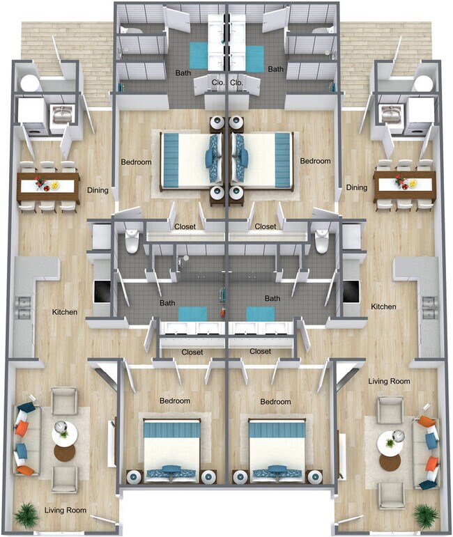 Foto del edificio - Beautiful BRAND NEW 2-Bedroom Duplex