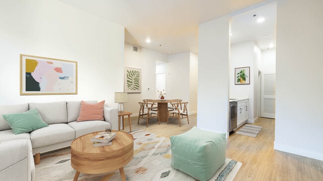 Living Room with Hard Surface Flooring - Versailles