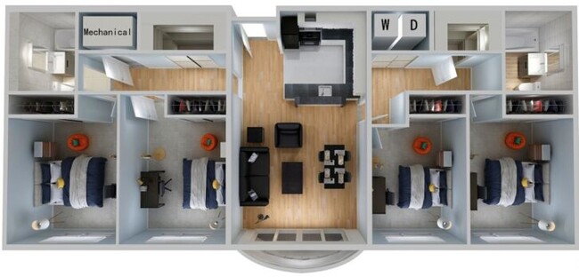 Plano de planta - HH Cresmont