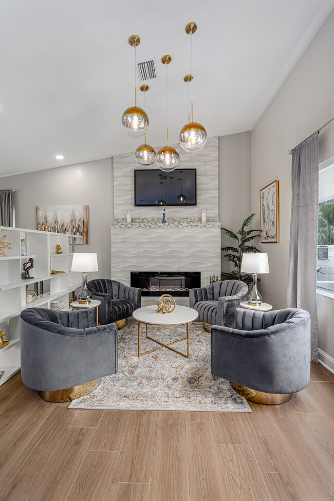 Clubhouse with Lounge Area - Palms of Boca Del Mar