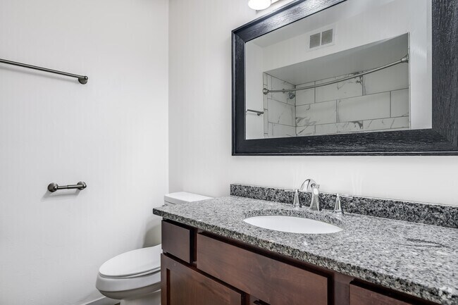 2 habitaciones, 1 baño - 925 pies cuadrados - Baño - Lake Pointe Apartment Homes