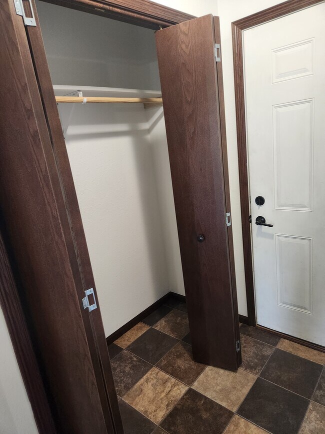 Entryway closet (entry from garage) - 124 Burg Ave