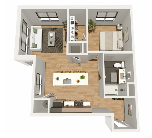 Breakwater Lofts – 1C