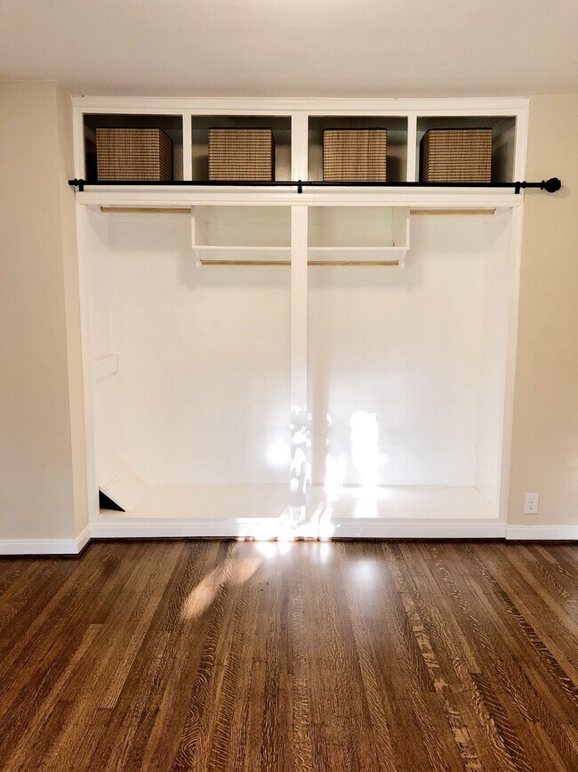 Large bedroom closet - not your typical Broad Ripple closet - 5882 Primrose Avenue