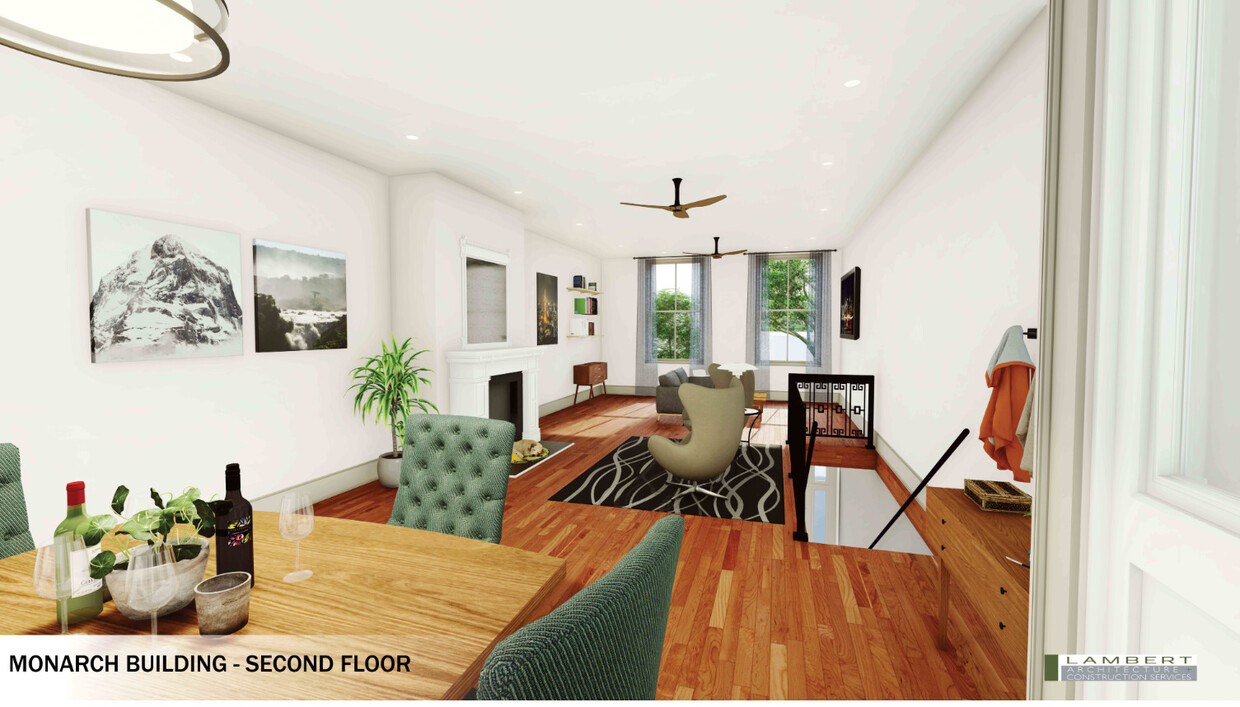 Huge living room for entertainment - 1025 Broad St