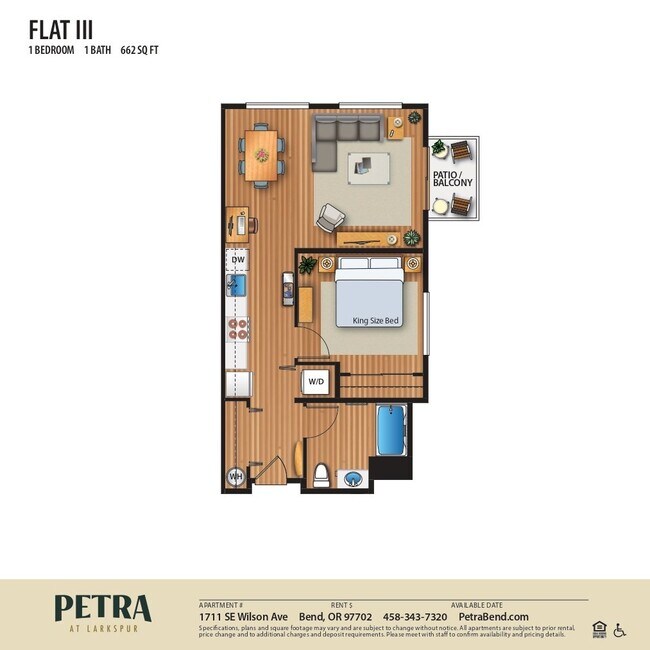 Plano de planta - Petra at Larkspur