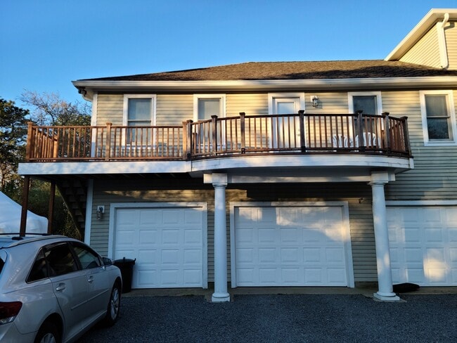 apartment is above this 3 car garage - 15 Seconsett Point Rd