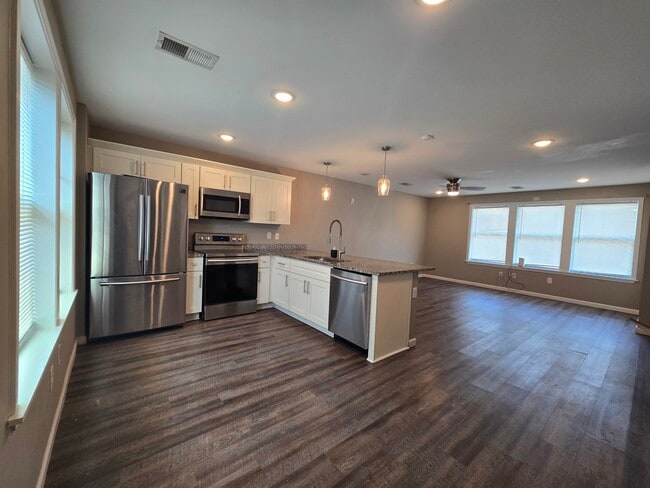 Kitchen/Living Space - Student Lofts at Brister, Bldg 101