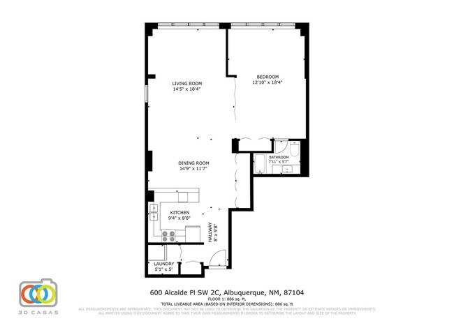 Foto del edificio - Art Deco Condo 1 Bedroom  1 Bath with cove...