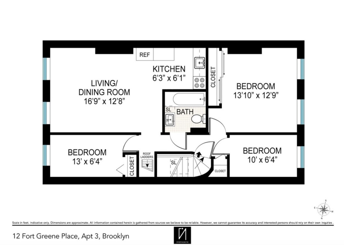 12 Fort Greene Pl Unit 4, Brooklyn, NY 11217 Apartment for Rent in