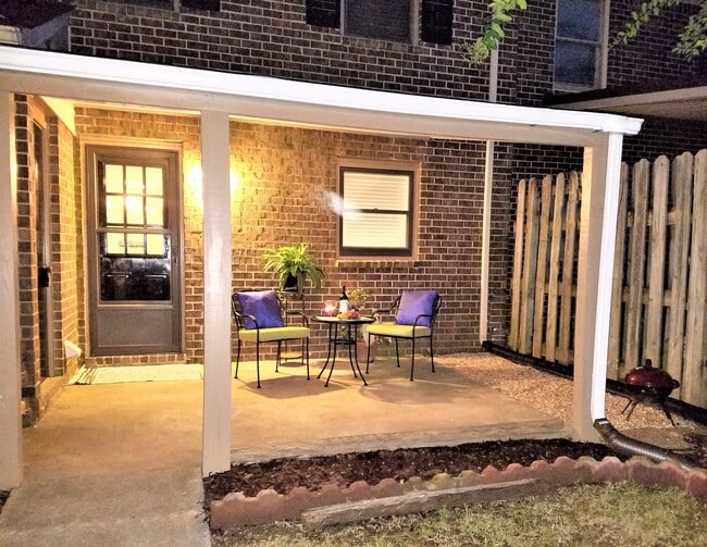 Back Porch at Night - 11531 Jade Ln SE