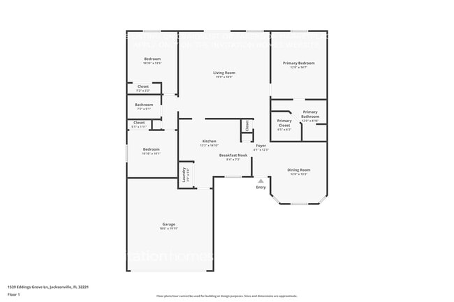 Foto del edificio - 1539 Eddings Grove Ln