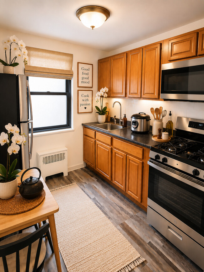 cocina 1 dormitorio - Bay Shore Manor