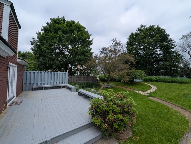 Your deck & fire pit. - 154 Beach St