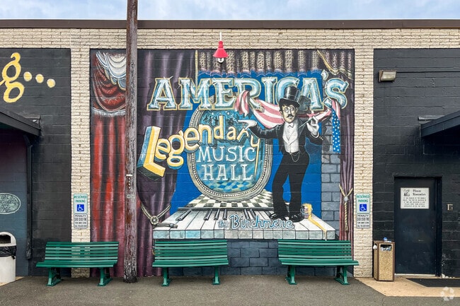 Birchmere, the legendary music hall, is located in Potomac West.