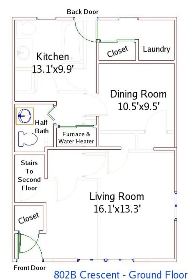 Building Photo - 802 Crescent Dr