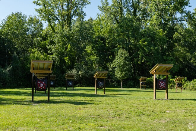 Westwinds Metropark features an archery range for families in the neighborhood of West Lucas