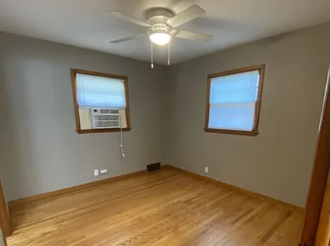 Bedroom with Window Air Conditioner. - 1028 S 24th St