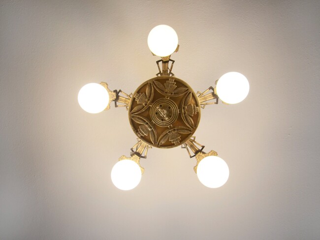 Vintage Light Fixture - Lindsay 414