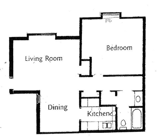 1 Bedroom 1 Bath - Freedom Park Apartments