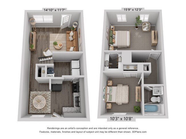 Interior Photo - Townhomes at Bexley Creek